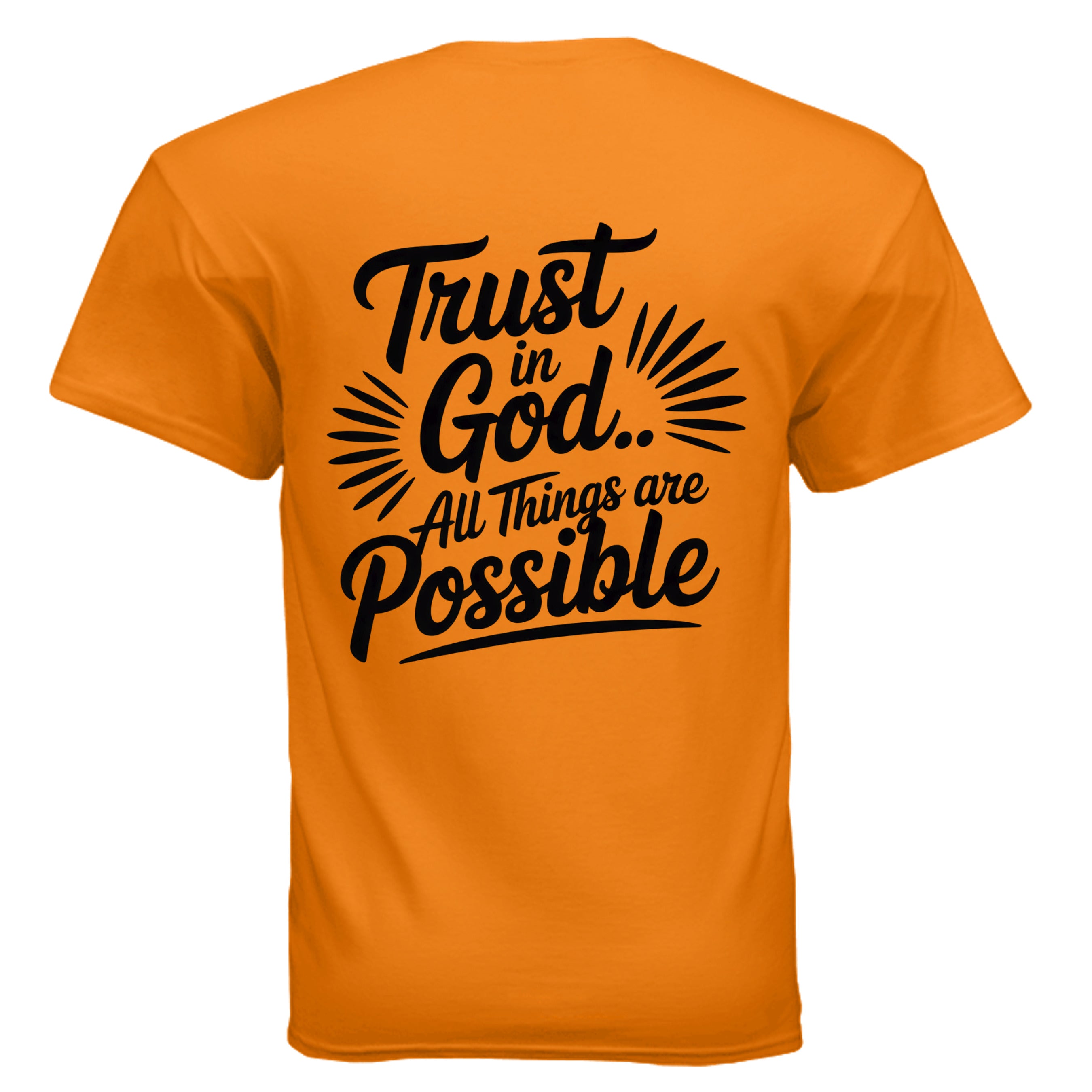 SAFETY ORANGE - G200 - BACK