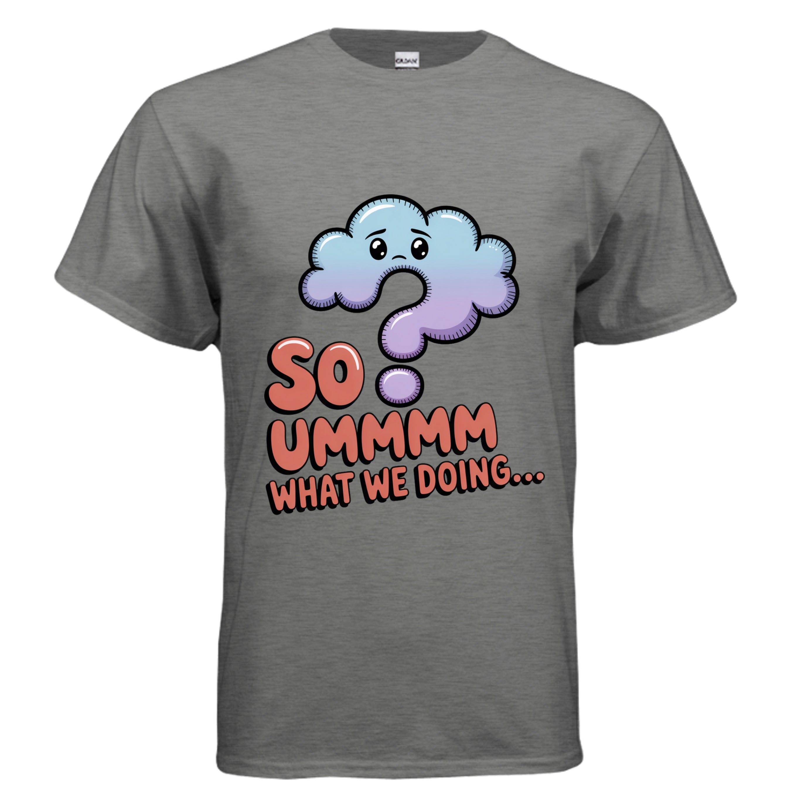 GRAPHITE HEATHER - G500 - FRONT