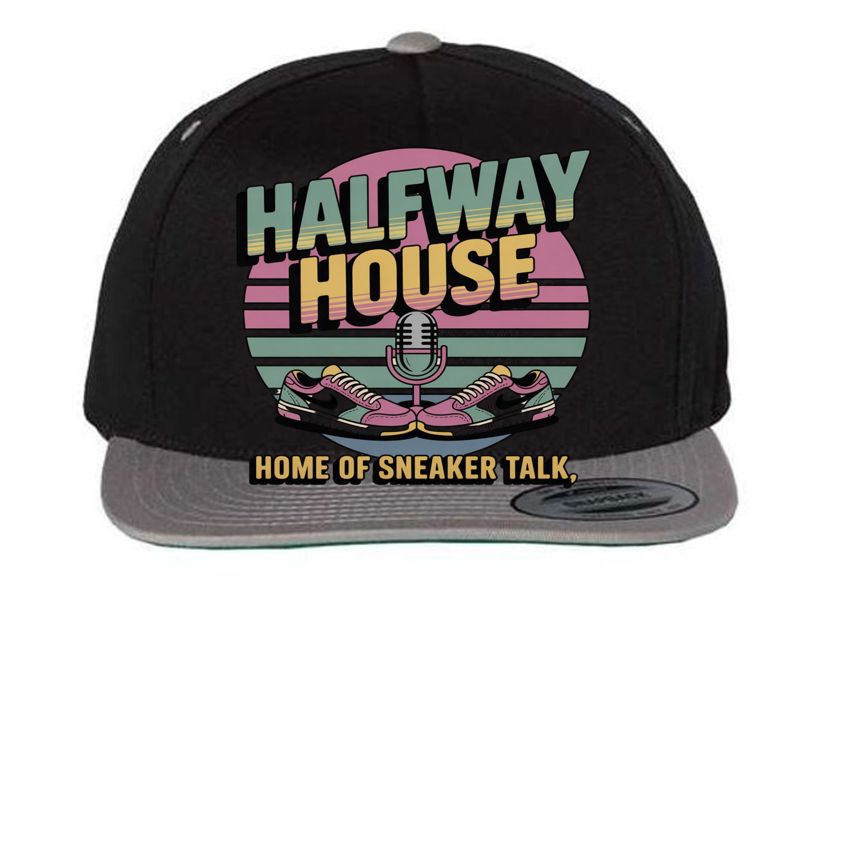 Black/ Grey - Y6007 - FRONT